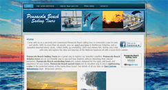Desktop Screenshot of pensacolabeachsailingtours.com